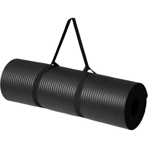 Amazon Basics Extra Thick Yoga Mat 1 2 Inch Exercise Workout Gym Floor Mat - Picture 7 of 7